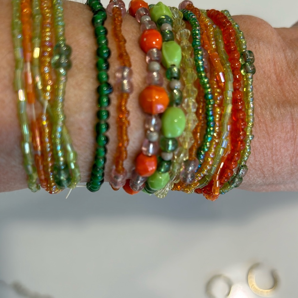 Women’s bracelets.